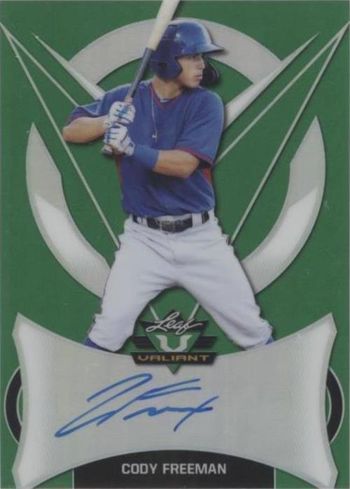 2019 Leaf Valiant - Cody Freeman #BA-CF2