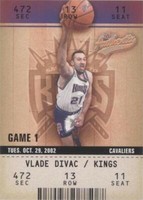 2002-03 Fleer Authentix - Vlade Divac #77