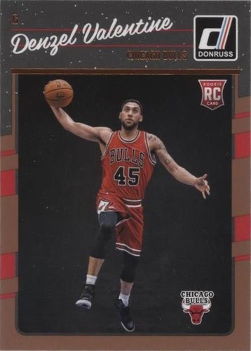 2016-17 Panini Donruss - Denzel Valentine #163