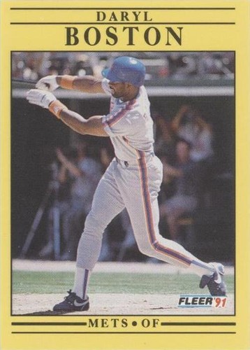 1991 Fleer - Daryl Boston #140