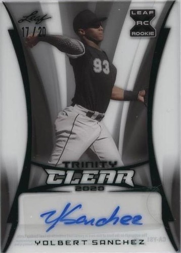 2020 Leaf Trinity - Yolbert Sanchez #CA-YS1