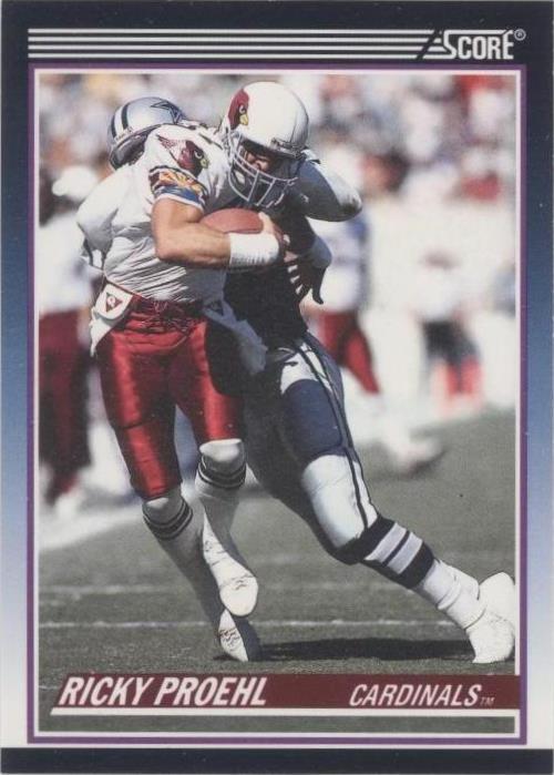 Score Ricky Proehl #75T 1990