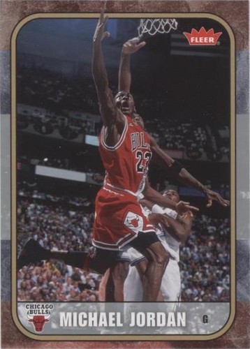 2007-08 Fleer Michael Jordan - Michael Jordan #97