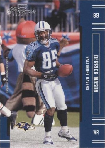 2005 Playoff Prestige Derrick Mason #137
