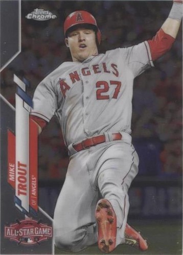 2020 Topps Chrome Update Series - Mike Trout #U-69