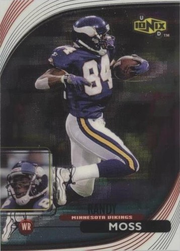 1999 UD Ionix Randy Moss #33