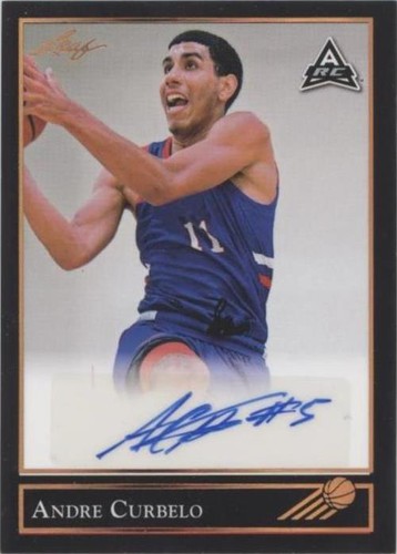 2021-22 Leaf Memories - Andre Curbelo #BG-AC1