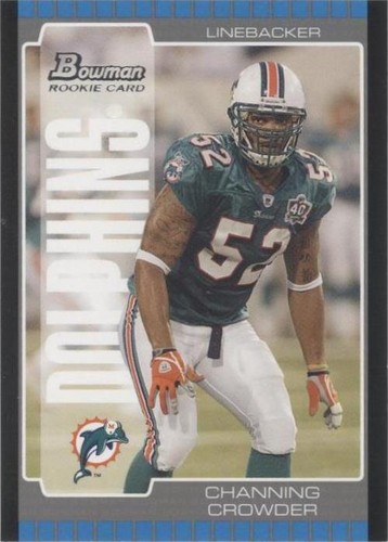 Channing Crowder Trading Cards