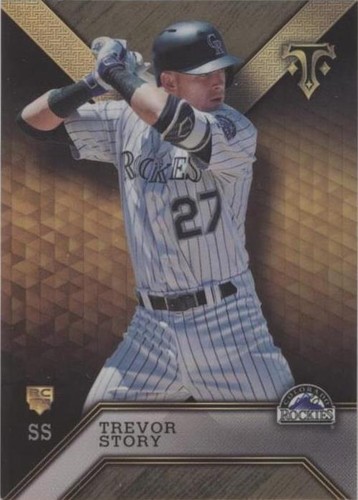 2016 Topps Triple Threads - Trevor Story #92