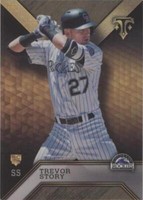 2016 Topps Triple Threads - Trevor Story #92