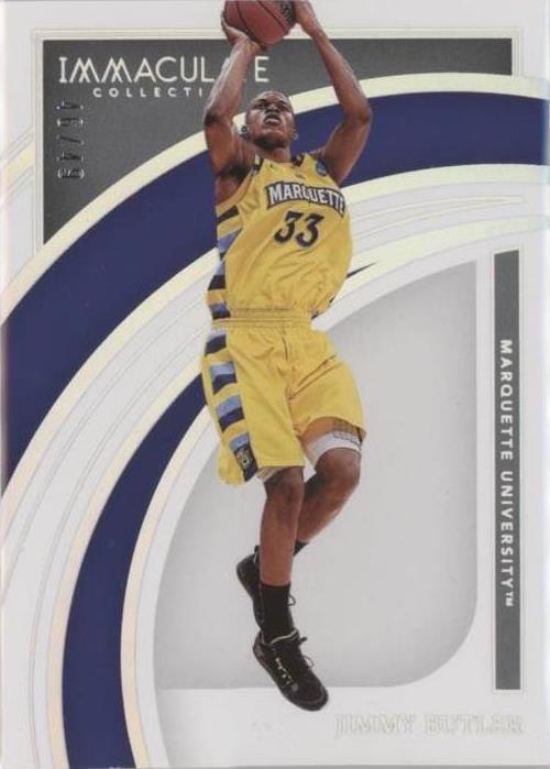 2022–23 Panini Immaculate коллекция университетская — Джимми Батлер No10