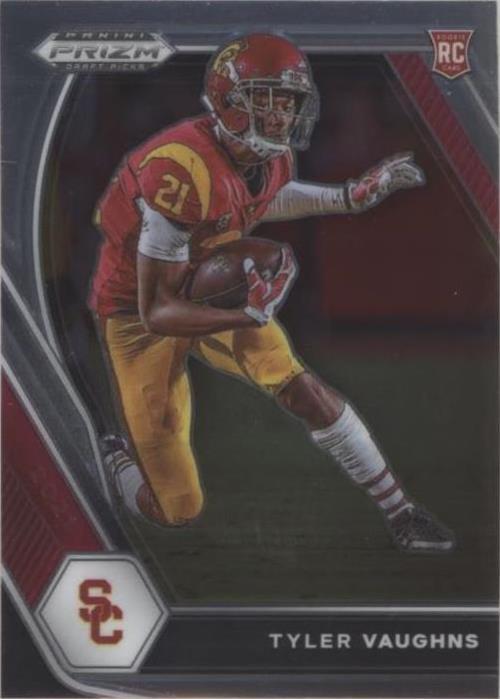 2021 Panini Prizm Draft Picks Tyler Vaughns #160