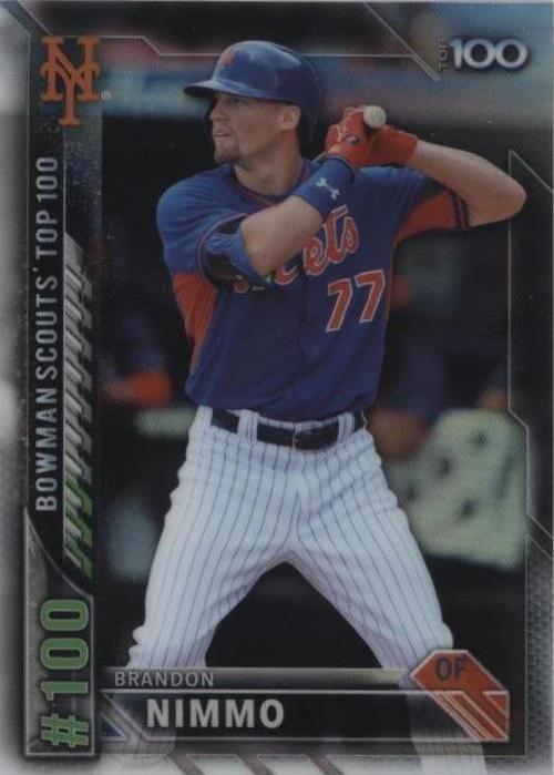Bowman 2016 - Brandon Nimmo #BTP-100