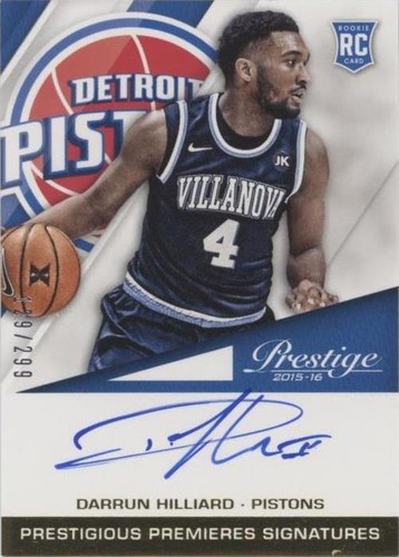 2015-16 Panini Prestige - Darrun Hilliard #PPS-DH
