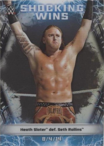 2020 Topps Chrome WWE - Heath Slater #SW-22