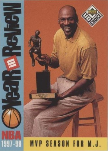 1998-99 Upper Deck UD Choice - Michael Jordan #196