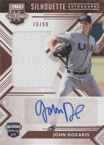 2018 Panini Elite Extra Edition - John Doxakis #UCSA-JD
