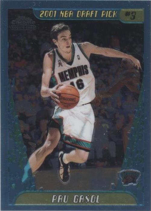 2001-02 Topps cromo - Pau Gasol #131