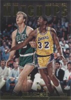 2014-15 NBA Hoops - Larry Bird/Magic Johnson #19