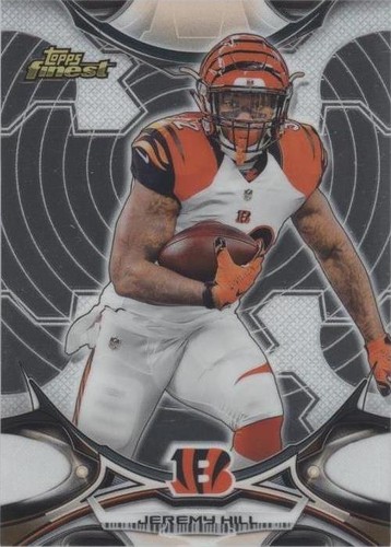 2015 Topps Finest Jeremy Hill #40