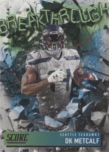 2021 Score DK Metcalf #B5