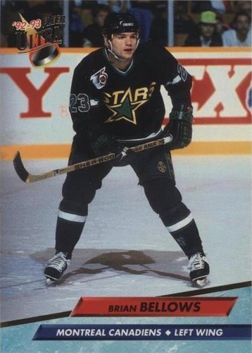 1992-93 Fleer Ultra - Brian Bellows #100