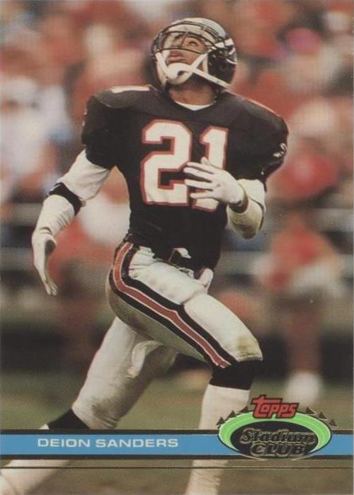 Topps Stadium Club 1991 Deion Sanders #3