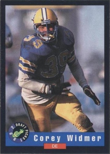 1992 Classic Draft Picks Corey Widmer #69