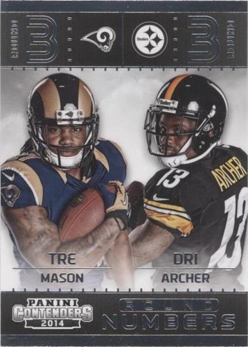 2014 Panini Contenders Dri Archer Tre Mason #5