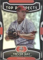 2012 Bowman Platinum - Trevor May #TP-TM
