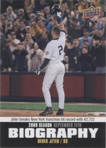 2010 Upper Deck - Derek Jeter #SB-182