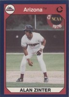 1990 Collegiate Collection University of Arizona - Alan Zinter #39