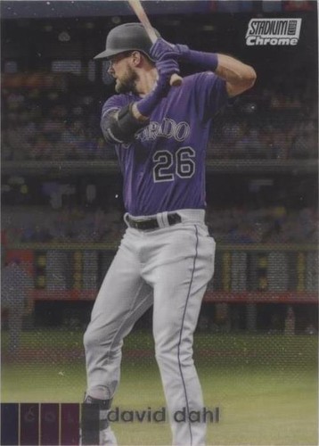 2020 Topps Stadium Club Chrome - David Dahl #12