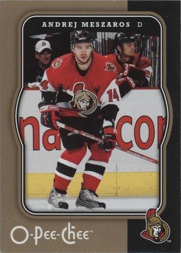 2007-08 O-Pee-Chee - Andrej Meszaros #344
