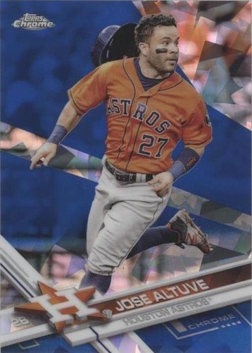 2017 Topps Chrome Sapphire Edition - Jose Altuve #644