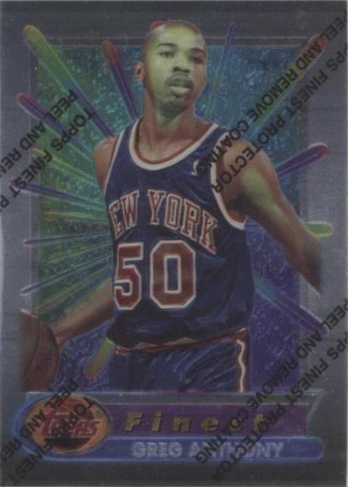 1994-95 Topps Finest - Greg Anthony #124