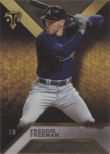 2016 Topps Triple Threads - Freddie Freeman #17