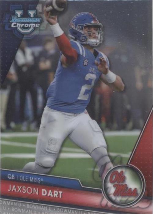 2023 Bowman University Chrome Jaxson Dart #191