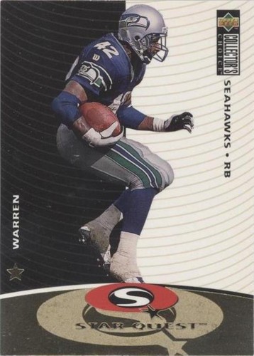 1997 Upper Deck Collector's Choice Chris Warren #SQ27