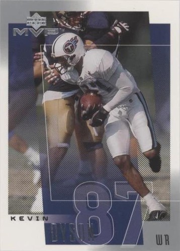 2001 Upper Deck MVP Kevin Dyson #269