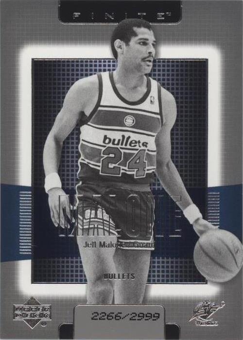 2003-04 Upper Deck Finite - Jeff Malone #199