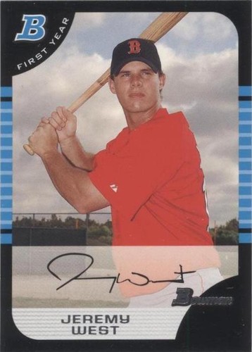 2005 Bowman - Jeremy West #173