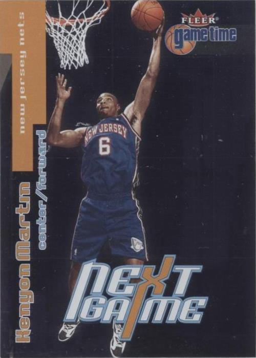 Fleer Game Time 2000-01 - Kenyon Martin #109