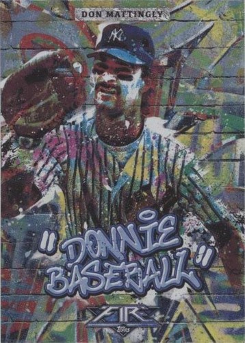 2017 Topps Fire - Don Mattingly #M-39
