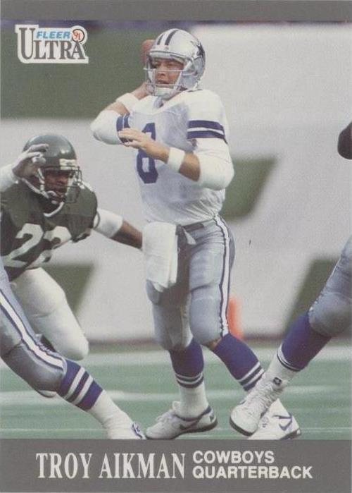 Fleer Ultra Troy Aikman 1991 #162