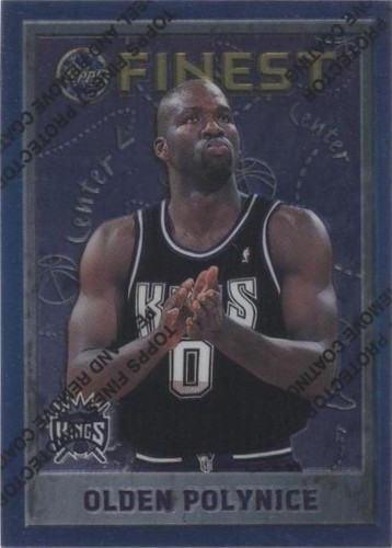 1995-96 Topps Finest - Olden Polynice #89