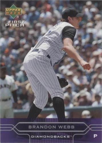 2005 Upper Deck First Pitch - Brandon Webb #8
