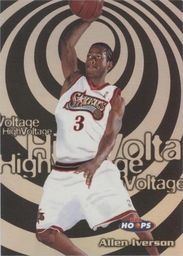 1997-98 NBA Hoops - Allen Iverson #8HV