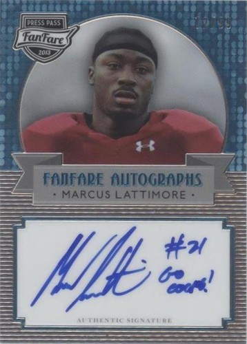 2013 Press Pass Fanfare Marcus Lattimore #FF-ML