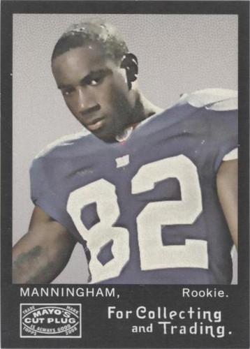 2008 Topps Mayo Mario Manningham #122